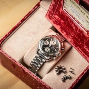 Omega speedmaster reduced 351150 reverse panda full set watch 2001