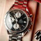 Omega speedmaster reduced 351150 reverse panda full set watch 2001