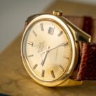 vintage omega seamaster chronometer 168022 18k solid gold watch